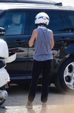 GWYNETH PALTROW Out Riding a Scooter in Santa Monica 01/02/2021