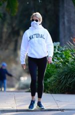 GWYNETH PALTROW Out Walking in Brentwood 01/01/2021