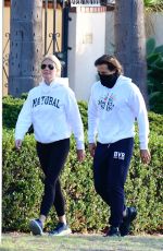 GWYNETH PALTROW Out Walking in Brentwood 01/01/2021