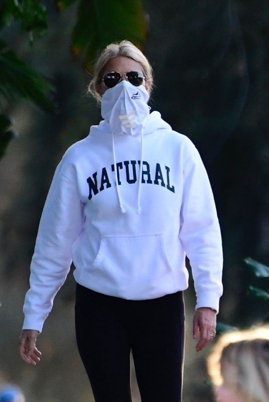 GWYNETH PALTROW Out Walking in Brentwood 01/01/2021