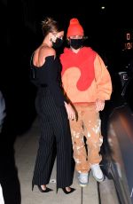 HAILEY and Justin BIEBER Night Out in Santa Monica 01/30/2021