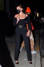 HAILEY and Justin BIEBER Night Out in Santa Monica 01/30/2021