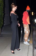 HAILEY and Justin BIEBER Night Out in Santa Monica 01/30/2021