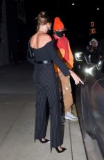 HAILEY and Justin BIEBER Night Out in Santa Monica 01/30/2021