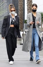 HAILEY BIEBER and MARIANNE FONSECA Out for Furniture Shopping in West Hollywood 01/28/2021