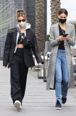 HAILEY BIEBER and MARIANNE FONSECA Out for Furniture Shopping in West Hollywood 01/28/2021