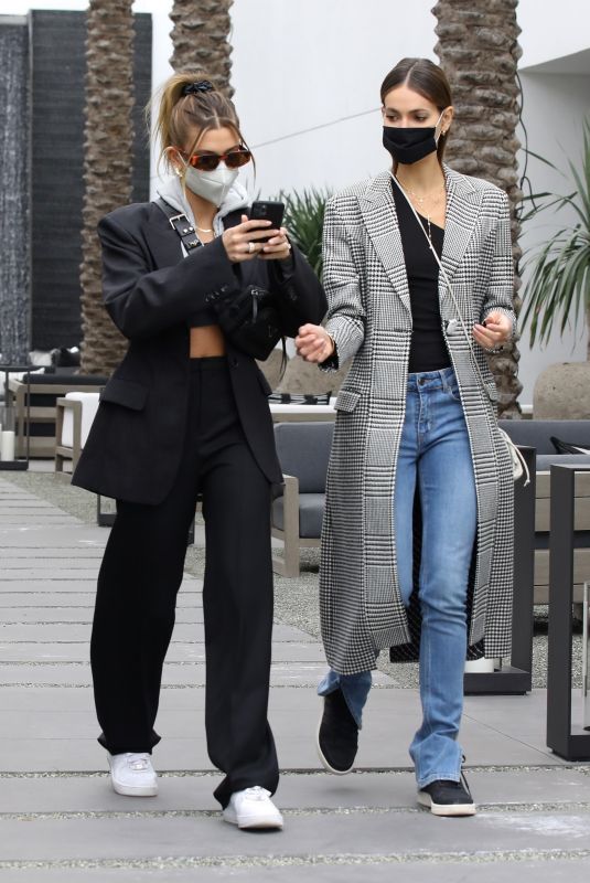 HAILEY BIEBER and MARIANNE FONSECA Out for Furniture Shopping in West Hollywood 01/28/2021