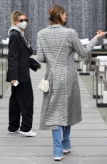 HAILEY BIEBER and SARA SAMPAIO Out Shopping in West Hollywood 01/28/2021