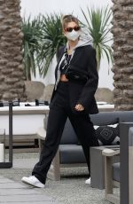 HAILEY BIEBER and SARA SAMPAIO Out Shopping in West Hollywood 01/28/2021