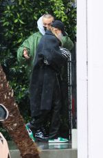 HAILEY BIEBER Arrives at a Studio in Los Angeles 01/29/2021