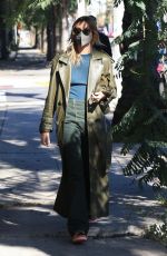 HAILEY BIEBER Heading to a Meeting in Los Angeles 01/26/2021
