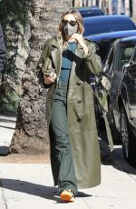 HAILEY BIEBER Heading to a Meeting in Los Angeles 01/26/2021