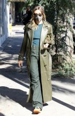 HAILEY BIEBER Heading to a Meeting in Los Angeles 01/26/2021