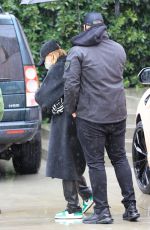 HAILEY BIEBER Heading to a Meeting in Los Angeles 01/29/2021