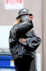 HAILEY BIEBER Out and About in West Hollywood 01/22/2021