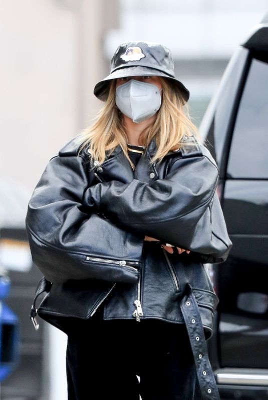 HAILEY BIEBER Out and About in West Hollywood 01/22/2021