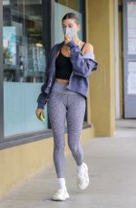 HAILEY BIEBER Out in Los Angeles 01/12/2021
