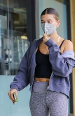 HAILEY BIEBER Out in Los Angeles 01/12/2021