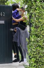 HAILEY BIEBER Out in Los Angeles 01/12/2021