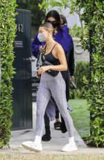 HAILEY BIEBER Out in Los Angeles 01/12/2021