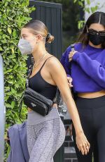 HAILEY BIEBER Out in Los Angeles 01/12/2021