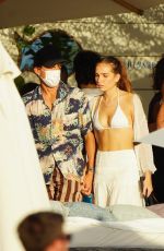 HANA CROSS Out in St. Barth 12/30/2020