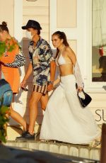 HANA CROSS Out in St. Barth 12/30/2020