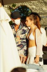HANA CROSS Out in St. Barth 12/30/2020