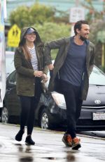 HANNAH BROWN and Adam Woolard Out in Venice Beach 01/23/2021
