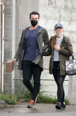 HANNAH BROWN and Adam Woolard Out in Venice Beach 01/23/2021