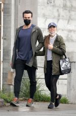 HANNAH BROWN and Adam Woolard Out in Venice Beach 01/23/2021