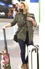 HAYDEN PANETTIERE Arrives at LAX Airport 01/26/2021