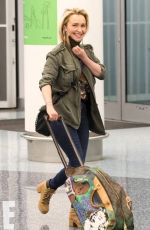 HAYDEN PANETTIERE Arrives at LAX Airport 01/26/2021