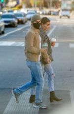 HAYLEY ERBERT and Derek Hough at Joe & the Juice in West Hollywood 01/26/2021