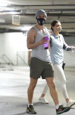 HAYLEY ERBERT and Derek Hough Shopping for Pet Food in Los Angeles 01/21/2021