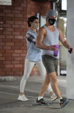 HAYLEY ERBERT and Derek Hough Shopping for Pet Food in Los Angeles 01/21/2021