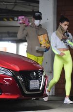 HAYLEY ERBERT Leaves a Gym in Los Angeles 01/12/2021
