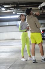 HAYLEY ERBERT Leaves a Gym in Los Angeles 01/12/2021