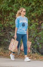 HAYLEY ROBERTS Out Shopping in Calabasas 01/06/2021