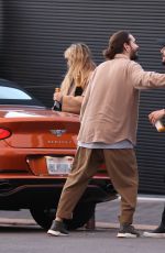 HEIDI KLUM and Tom Kaulitz Out in Los Angeles 01/03/2021