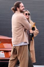 HEIDI KLUM and Tom Kaulitz Out in Los Angeles 01/03/2021