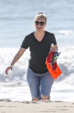 HEIDI MONTAG Out at a Beach in Santa Monica 01/09/2021