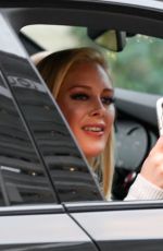 HEIDI MONTAG Out Driving in Beverly Hills 01/23/2021