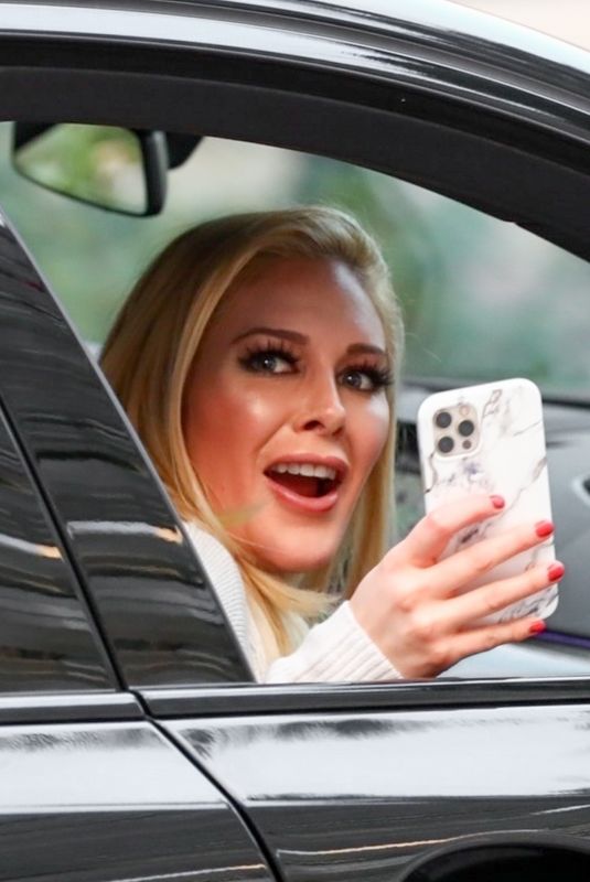 HEIDI MONTAG Out Driving in Beverly Hills 01/23/2021