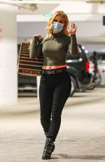 HEIDI MONTAG Shopping at Erewhon Market in Pacific Palisades 01/25/2021