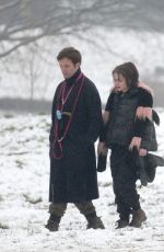 HELENA BONHAM CARTER abd Rye Dag Holmboe Out at a Park in London 01/24/2021