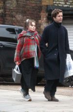 HELENA BONHAM CARTER and Rye Dag Holmboe Out in Primrose Hill 01/18/2021