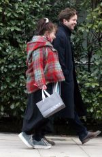 HELENA BONHAM CARTER and Rye Dag Holmboe Out in Primrose Hill 01/18/2021