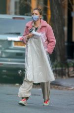 HELENA CHRISTENSEN Leaves a Dry Cleaner in New York 01/14/2021