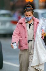 HELENA CHRISTENSEN Out in New York 01/14/2021